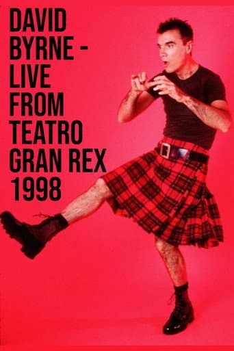 David Byrne - Live From Teatro Gran Rex poster