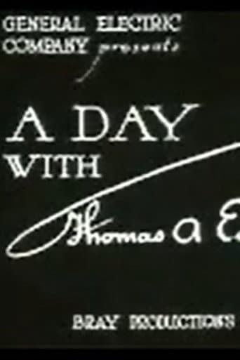 A Day with Thomas A. Edison poster