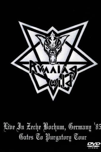 Running Wild -  Live in Zeche, Bochum (Germany) - Gates To Purgatory Tour (22.04.1985) poster