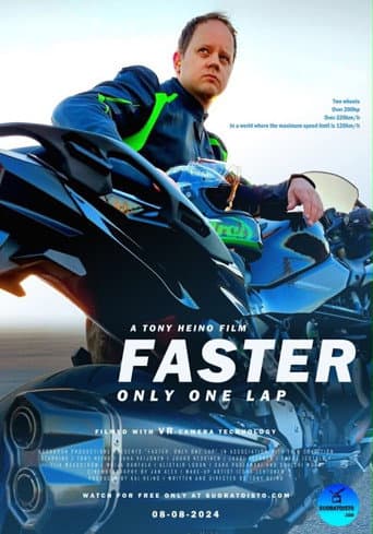 Faster: Only one lap poster