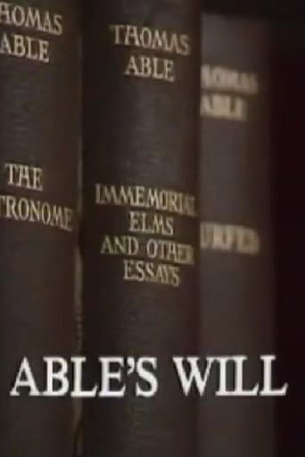 Able's Will poster