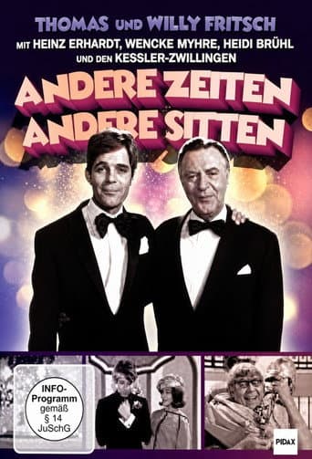Andere Zeiten - andere Sitten poster