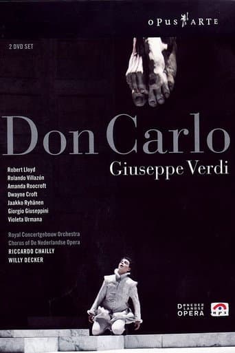 Verdi: Don Carlo poster
