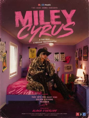 Miley Cyrus: Tiny Desk (Home) Concert poster