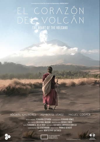 El corazón del volcán poster