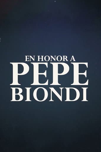 In honor of Pepe Biondi poster