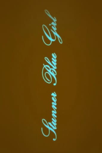 Stunner Blue Girl poster
