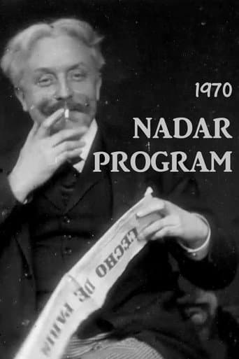 Programme Paul Nadar (1896-1898) poster