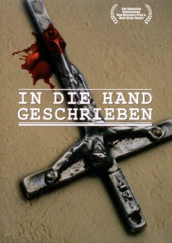 In die Hand geschrieben poster
