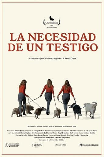 The Need of a Witness poster