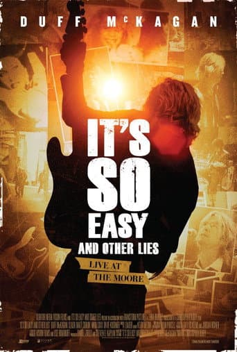 It's So Easy and Other Lies poster