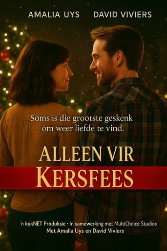 Alleen vir Kersfees poster