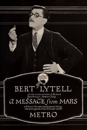 A Message from Mars poster