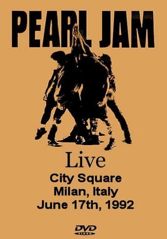 Pearl Jam: Live In Milan '92 poster