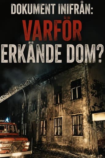 Varför erkände dom? poster
