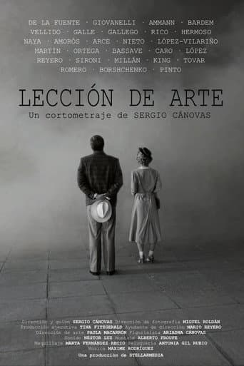 Lección de arte poster