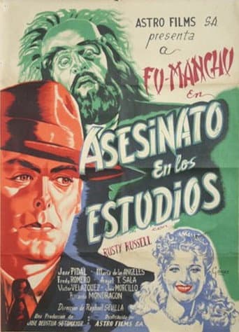Asesinato en los estudios poster