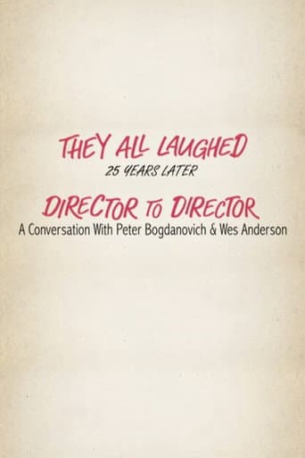 They All Laughed 25 Years Later: Director to Director - A Conversation with Peter Bogdanovich and Wes Anderson poster