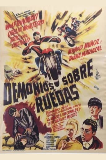 Demonios sobre ruedas poster