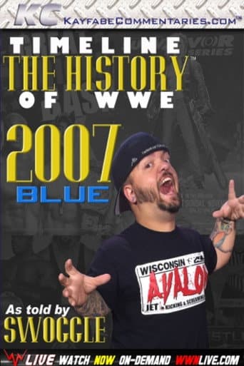 Timeline The History of WWE – 2007 Blue – As Told By Swoggle poster