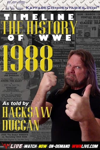 Timeline The History of WWE – 1988 – As Told By Hacksaw Duggan poster
