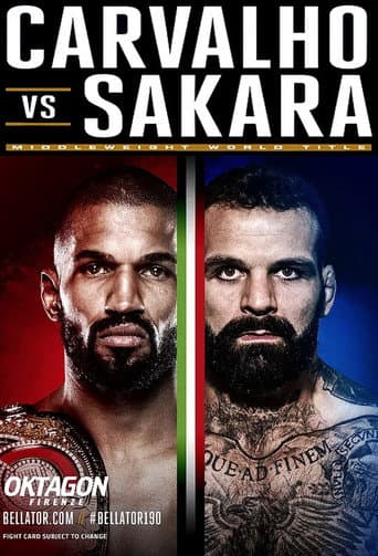 Bellator 190: Carvalho vs. Sakara poster