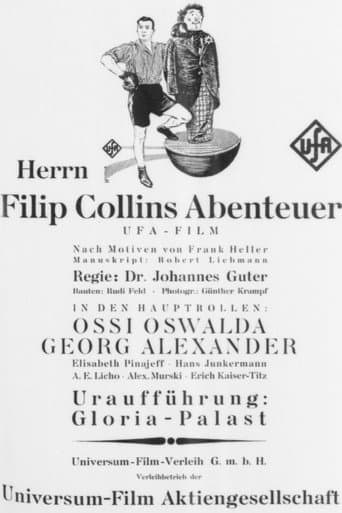 Herrn Filip Collins Abenteuer poster