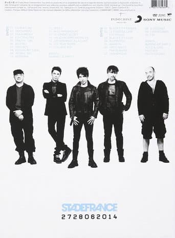 Indochine - Black City Concert - Stade de France 2014 poster
