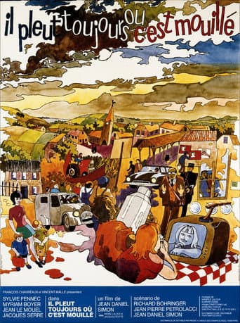 Il pleut toujours où c'est mouillé poster
