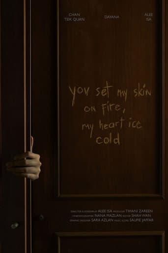 You Set My Skin On Fire, My Heart Ice Cold poster