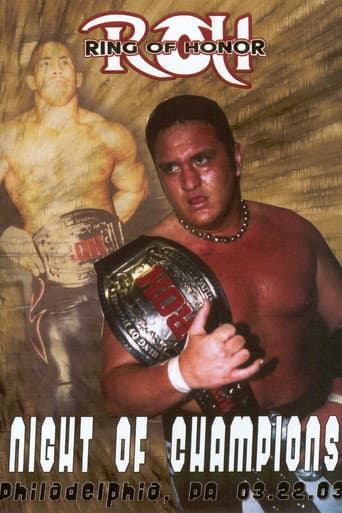 ROH: Night of Champions poster