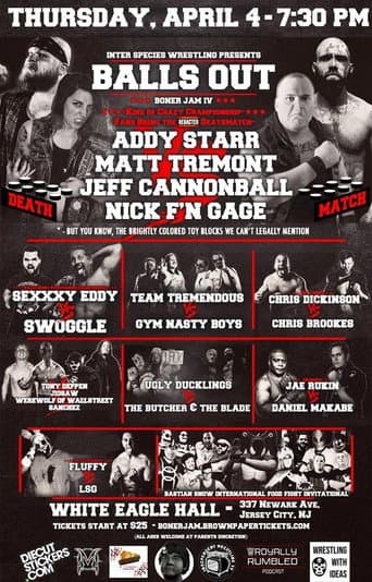 ISW Boner Jam IV: Balls Out poster