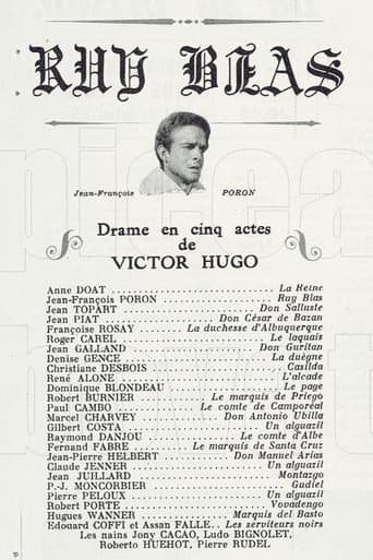 Ruy Blas poster