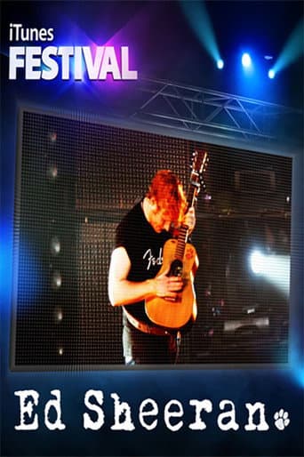 Ed Sheeran iTunes Festival London 2012 poster