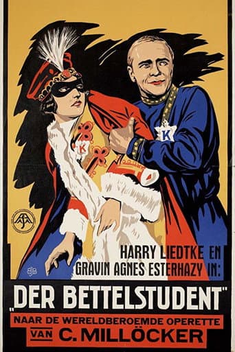 Der Bettelstudent poster