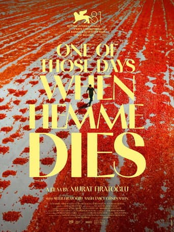 One of Those Days When Hemme Dies poster