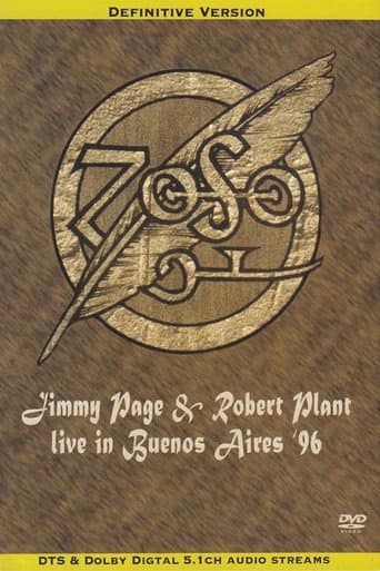 Jimmy Page & Robert Plant – Live In Buenos Aires '96 poster