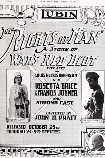 The Rights of Man: A Story of War's Red Blotch poster