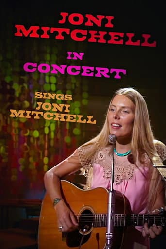 Joni Mitchell in Concert Sings Joni Mitchell poster
