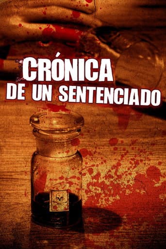 Crónica de un sentenciado poster