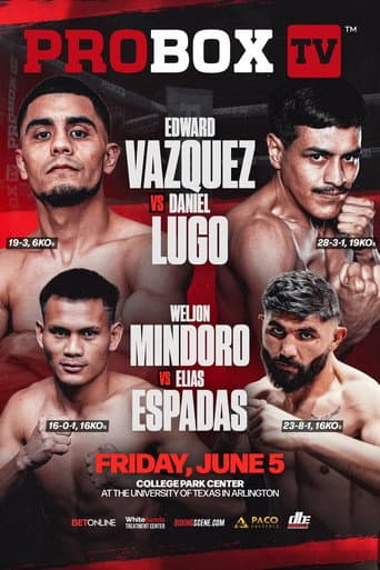 Edward Vazquez vs. Daniel Lugo poster