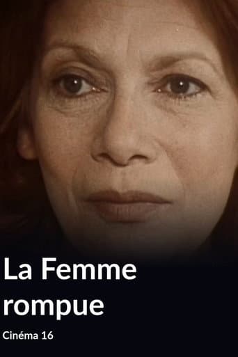 La Femme rompue poster