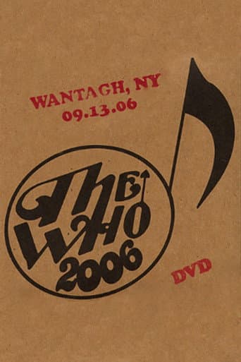 The Who: Wantagh 9/13/2006 poster