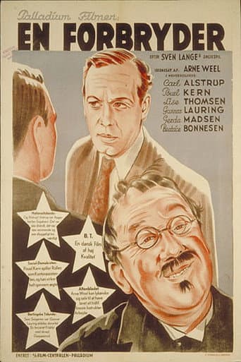En Forbryder poster