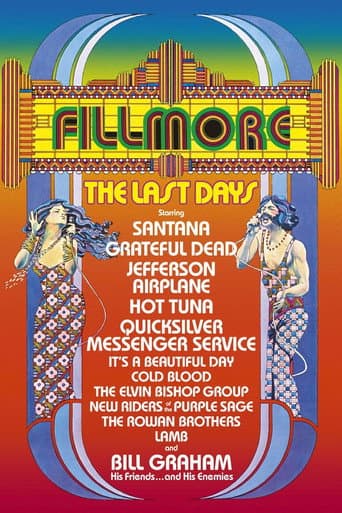 Last Days at the Fillmore poster