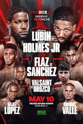 Erickson Lubin vs. Ardreal Holmes Jr poster