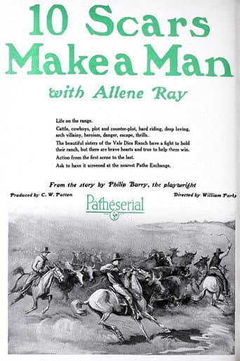 Ten Scars Make a Man poster