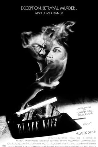 Black Days poster