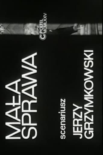 Mała sprawa poster
