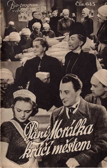 Paní Morálka kráčí městem poster
